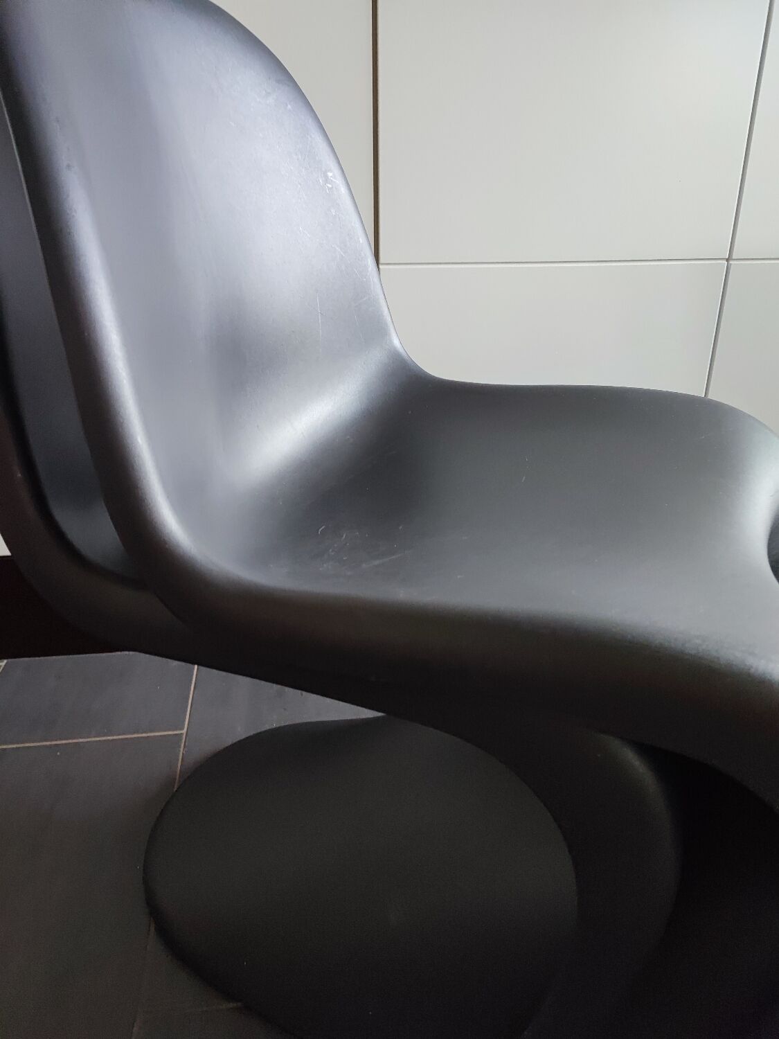 Panton chairs by Verner Panton for Vitra