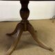 Empire style round table "Lion's Paws"