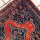 Tapis persan Senneh antique des années 1920 57 cm x 96 cm - 1C1248
