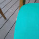 Set of 4 green Scandinavian chairs
