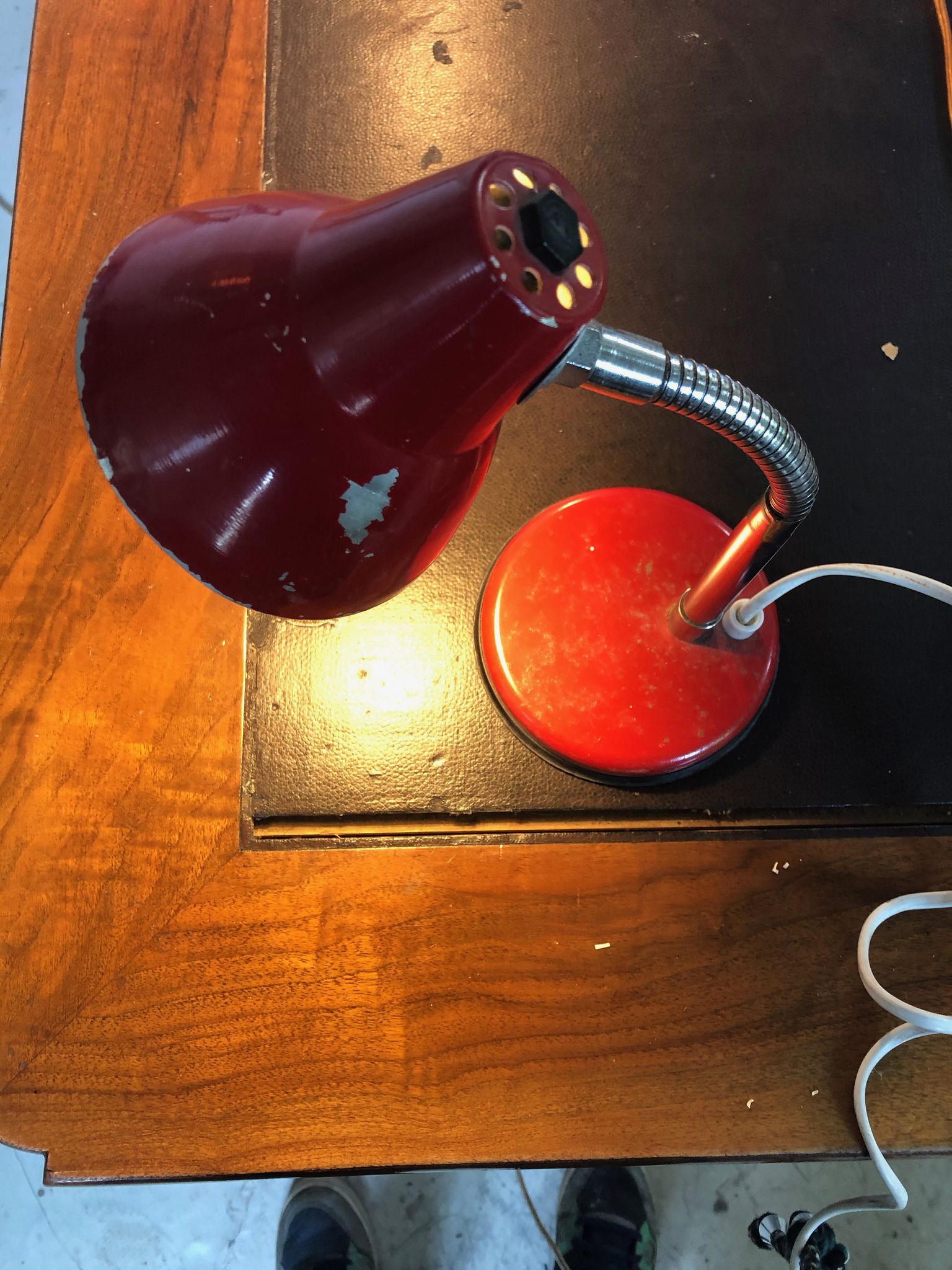 Red lamp, years 70/80