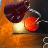 Lampe suspension rouge année 70/80