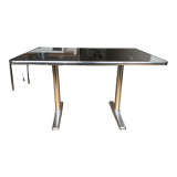 Table déjeuner aluminium - design