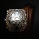 Rare, decorative wall lights by Helena Tynell, Scandinavian/Finnish Modern.