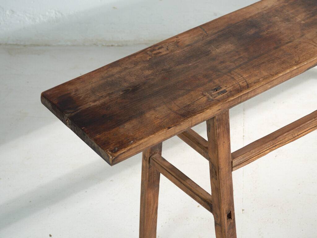 Old pine wood console – China, circa 1900