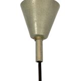 Seguso, Art Deco glass and metal chandelier from 40s