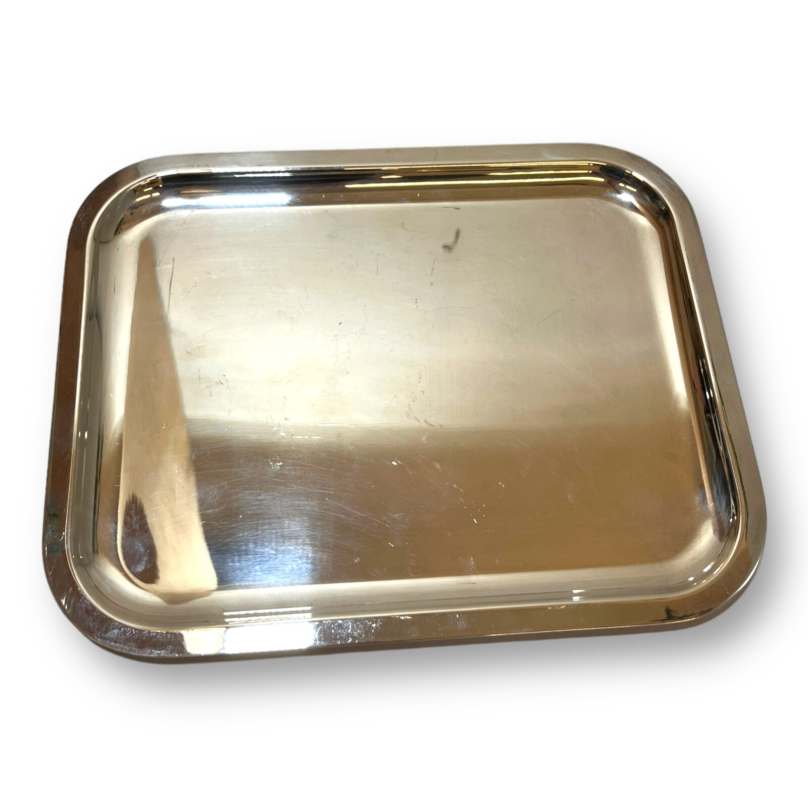 Silver metal top