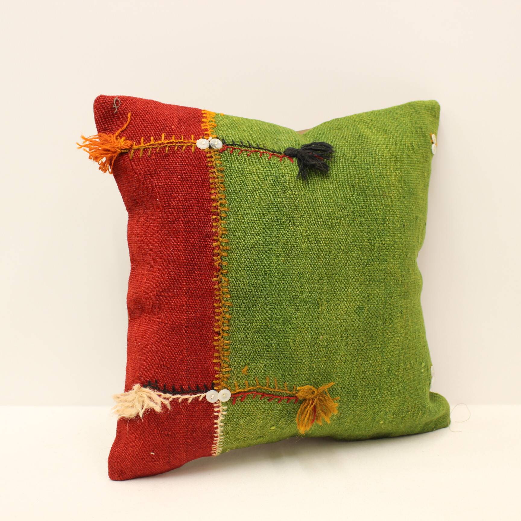 Turkish kilim cushion, 40x40 cm, k-1320