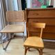 Vintage children's chair retro 50s