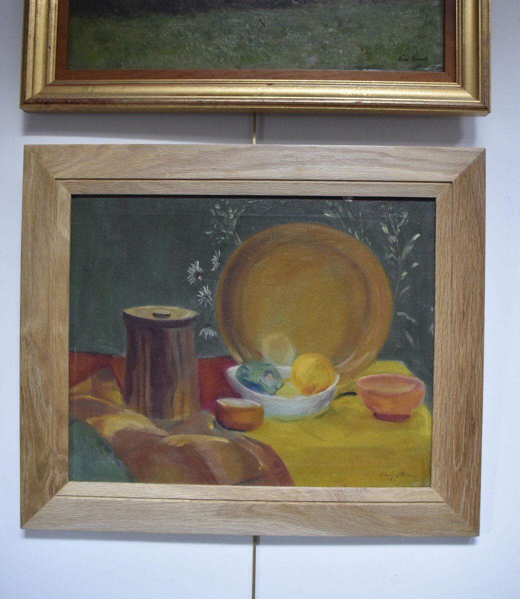 Henri Ottmann (1877-1927) Still Life, Oil on canvas signed
