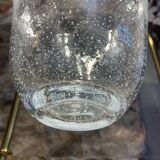 Murano bubble blown glass handkerchief vase