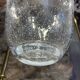Murano bubble blown glass handkerchief vase