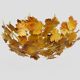 Vintage maison art et floritude ceiling light. autumn leaf