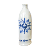 Bottle sandstone blue flower