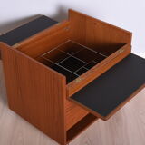 Modern teak bar cabinet from Randers Møbelfabrik, 1960s