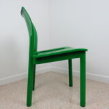 Stackable Chairs K 4870 Design Anna Castelli Ferrieri for Kartell Edition 1985 - - (Set of 4 Pcs)