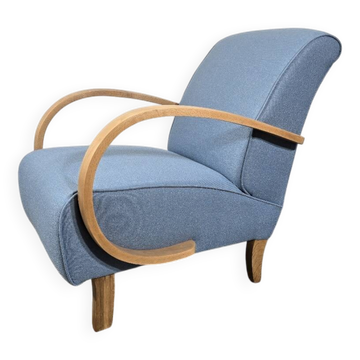 Art Deco Lounge Chair by Jindrich Halabala, 1940s