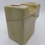 Ceramic geometric vase