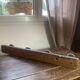 Patère en bois et aluminium