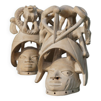 Gelede Yoruba mask Republic of Benin