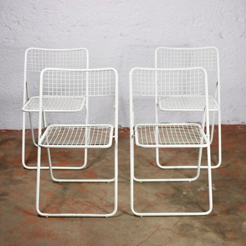 Série de 4 chaises Ted Net Niels Gammelgaard pour Ikea