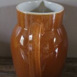 Speckled stoneware carafe/pitcher, Digoin
