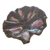 Coupe à fruits en céramique émaillée, barbotine - Vallauris, années 1950/60