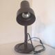 Vintage Brown Metal Desk Lamp Mid-Century Modern Flexible Table Light