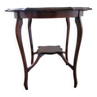 Victorian mahogany console pedestal table