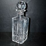 Manhattan model St. Louis cut crystal whisky decanter