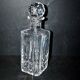 Manhattan model St. Louis cut crystal whisky decanter