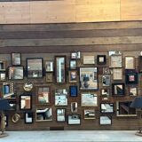 Set of 49 antique mirrors