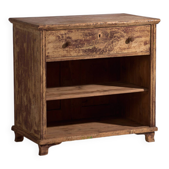 Antique counter with brown patina (c.1920) #96