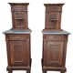 Coppia di Comodini a "Tempietto" Fine '800