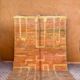 Moroccan Beni Ouarain yellow orange terracotta modern rug