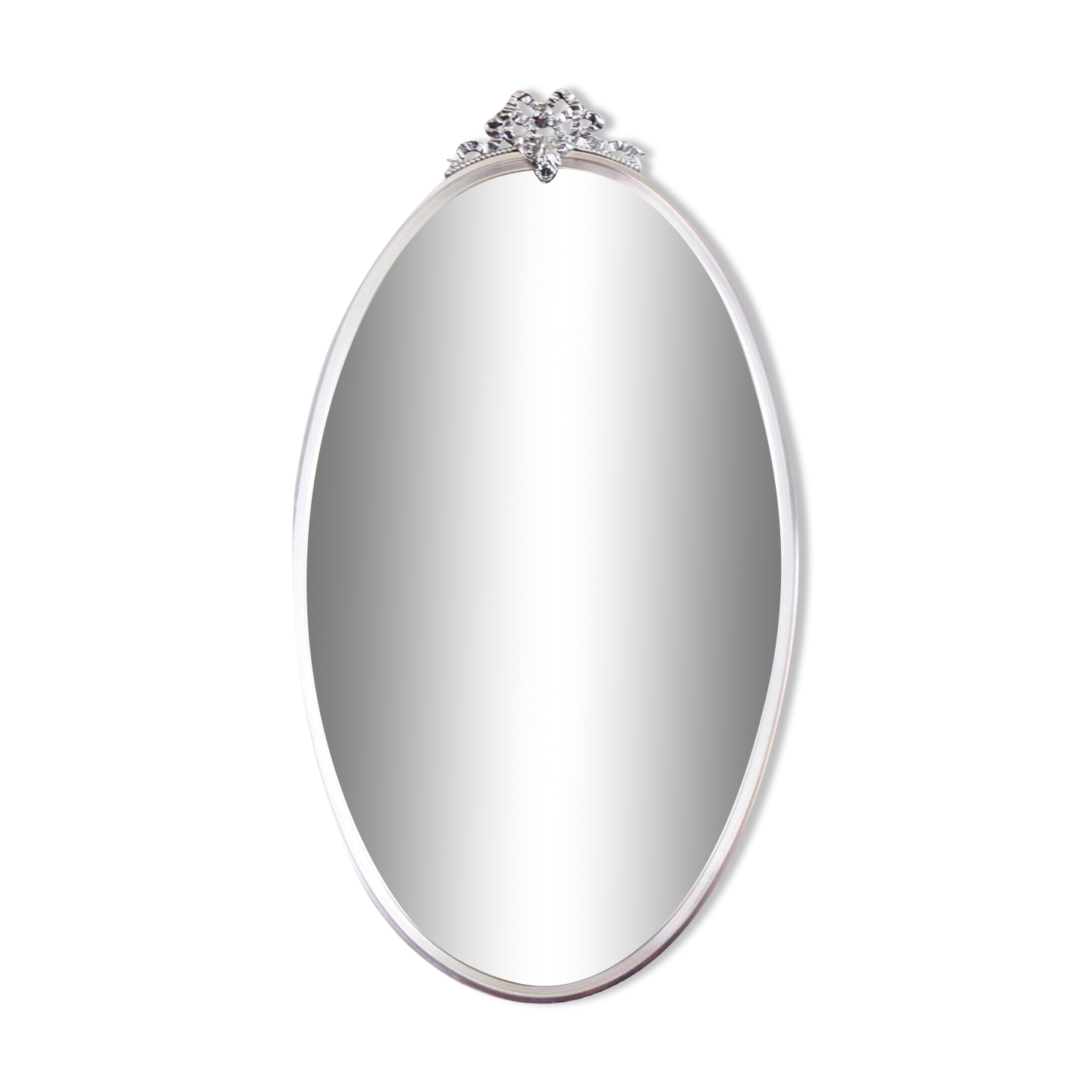 Vintage oval mirror