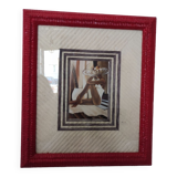 Tableau femme au chapeau