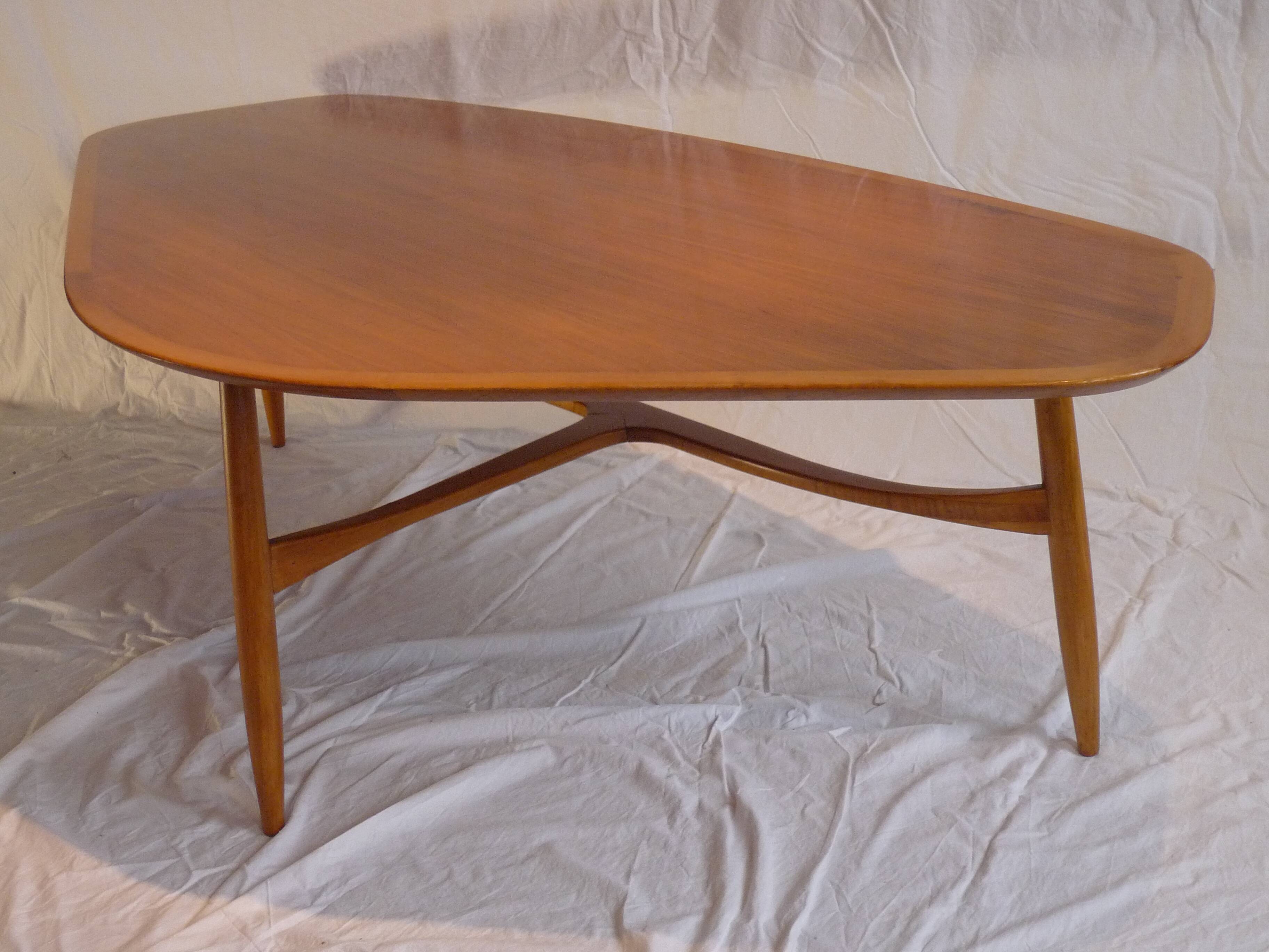 Tripod coffee table 1950