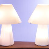 Set murano table lamps handmade, 1970s