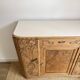 Art Deco oak sideboard with mirror (removable)