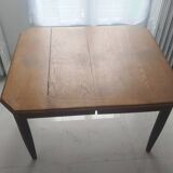 Table in unvarnished solid oak