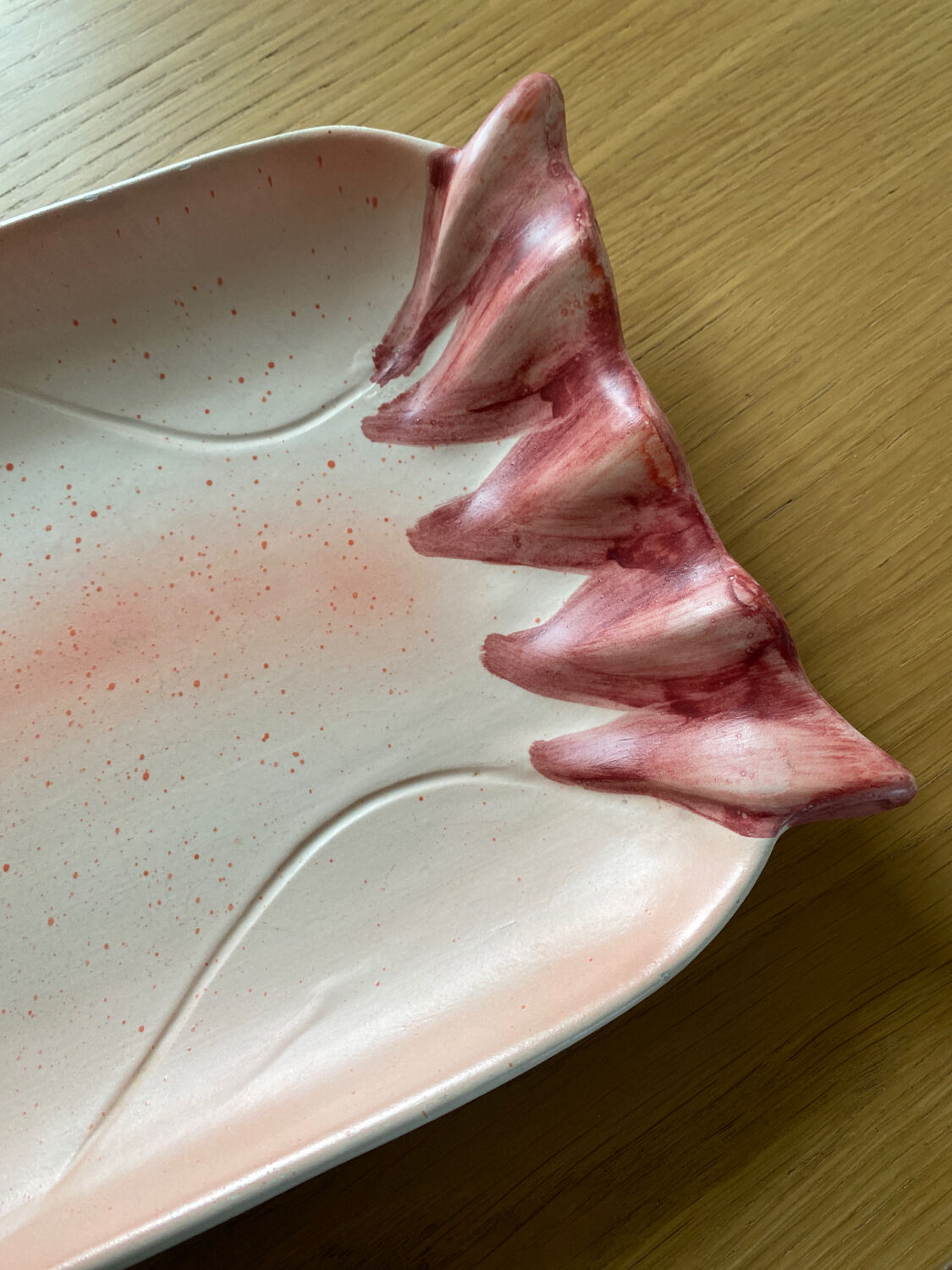 Ceramic fish dish