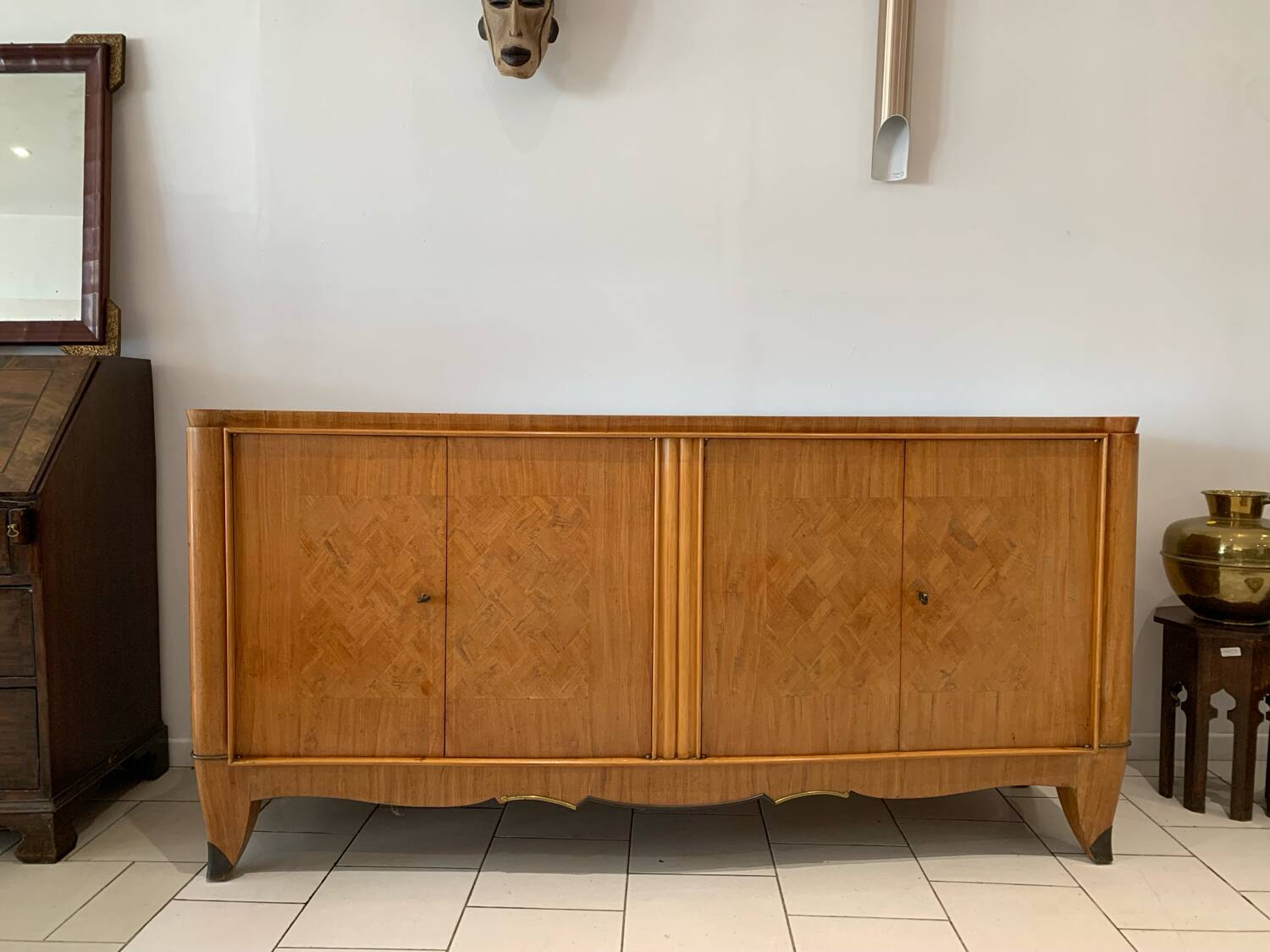 Vintage sideboard, art deco style, 50s