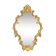 Gold wall mirror – Hollywood Regency style inspired by Louis XV - H70 cm