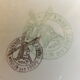 6 flat earthenware plates - Orchies - Moulin des Loups