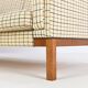 Vintage Sofa, In Wool And Teak. Denmark, C.1960