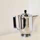 Old tea maker art deco metal and wood