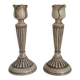Paire de bougeoirs