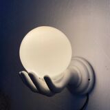 Vintage handmade wall light