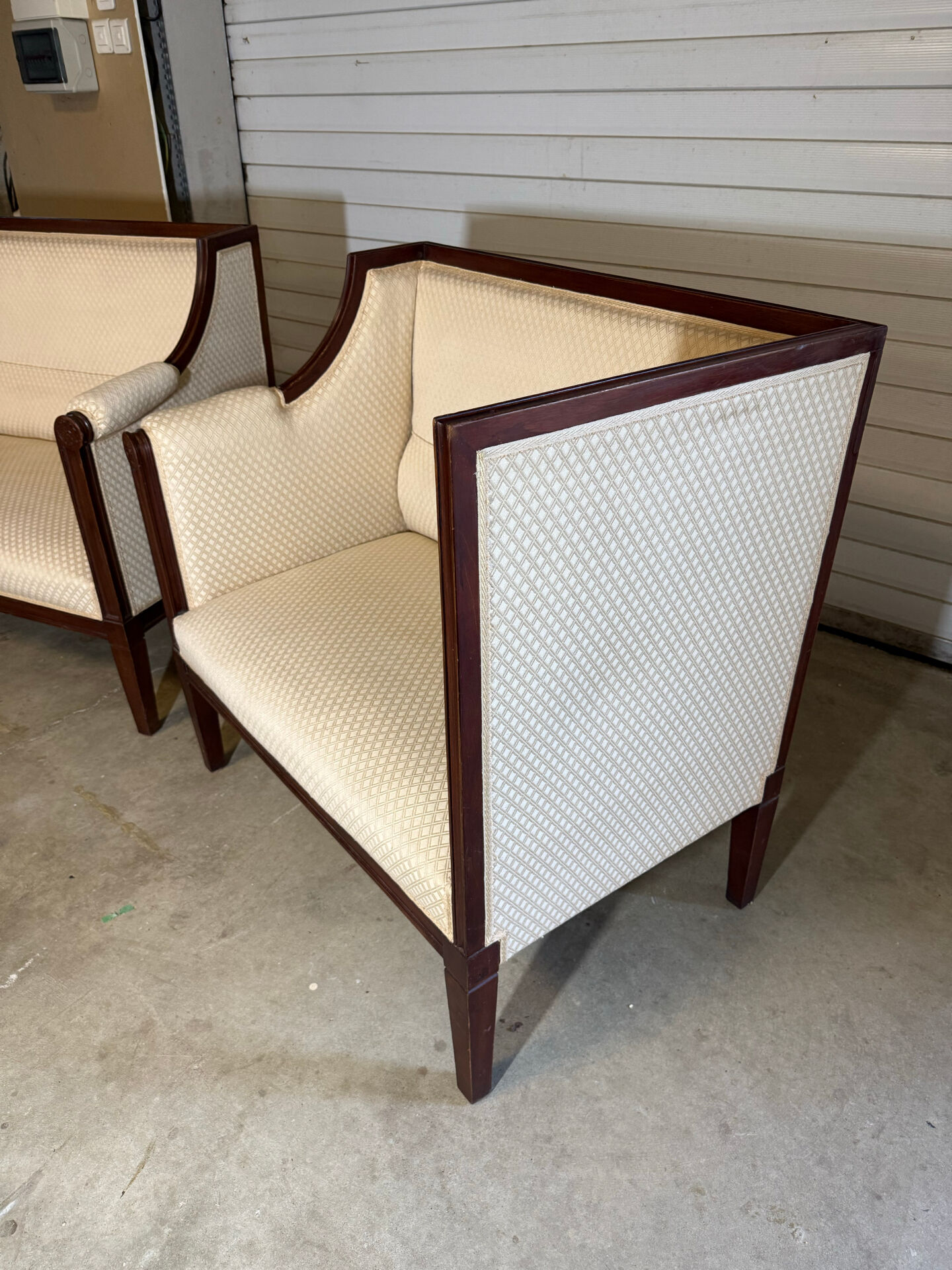Pair of armchairs